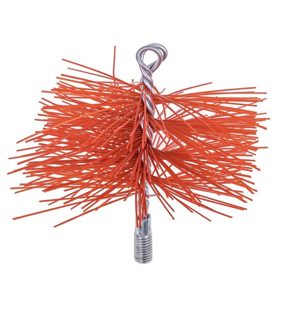 Szczotka kominowa PCV KWADRATOWA 120mm