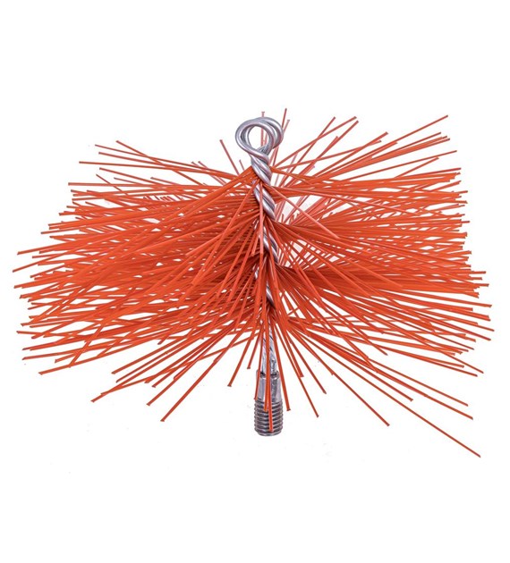 Szczotka kominowa PCV KWADRATOWA 160mm