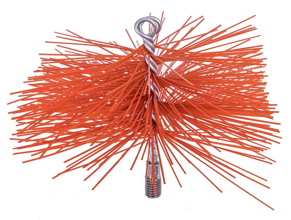 Szczotka kominowa PCV KWADRATOWA 160mm