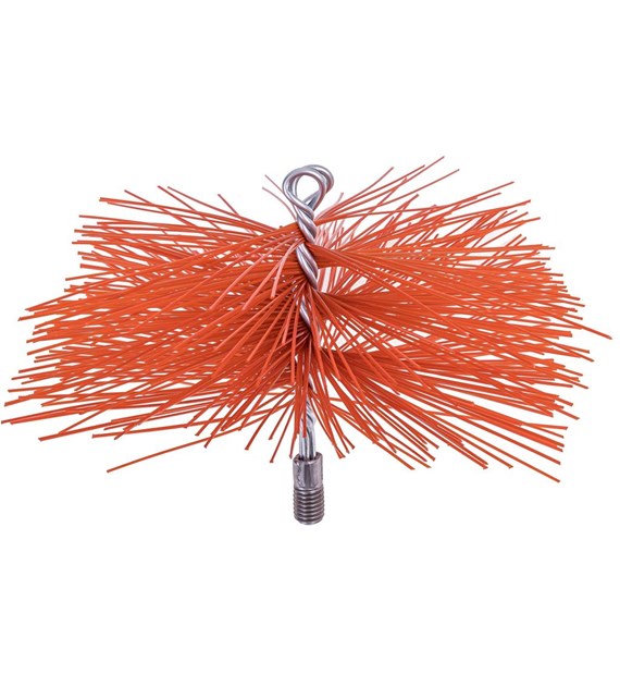 Szczotka kominowa PCV KWADRATOWA 180mm