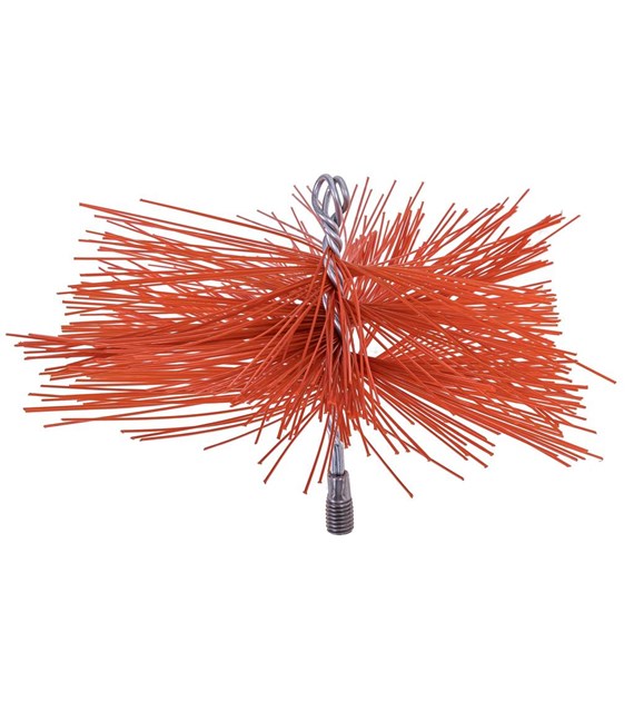 Szczotka kominowa PCV KWADRATOWA 200mm