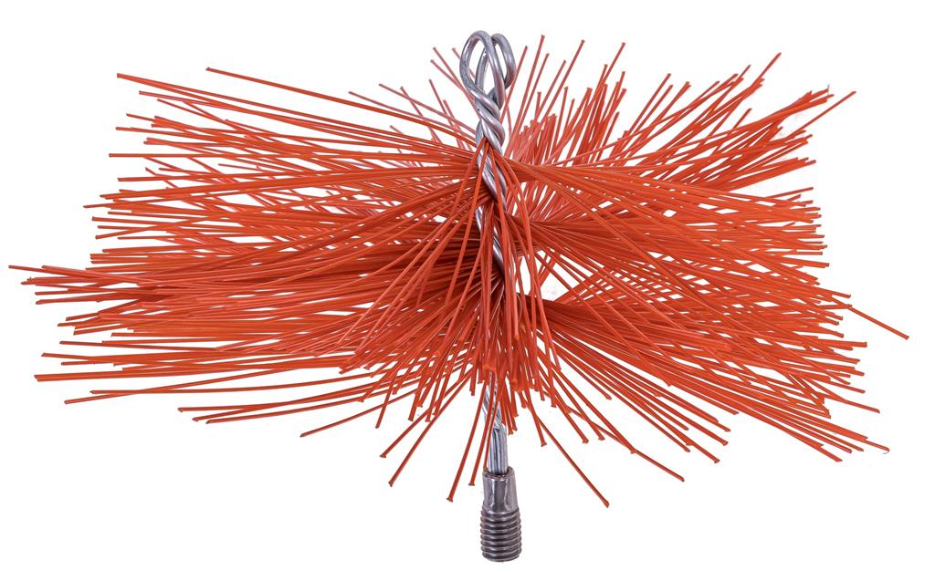 Szczotka kominowa PCV KWADRATOWA 200mm