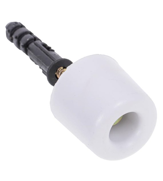 Odbój drzwiowy gumowy mały BIAŁY