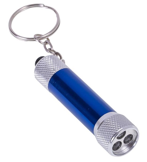 Brelok do kluczy latarka 3-LEDY, przycisk