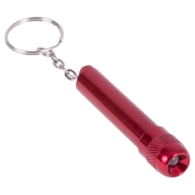 Brelok do kluczy latarka LED czerwona