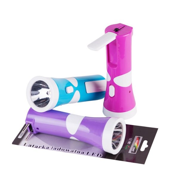 Latarka ładowana LED Energy Light RFL41-3501 z klapą boczną