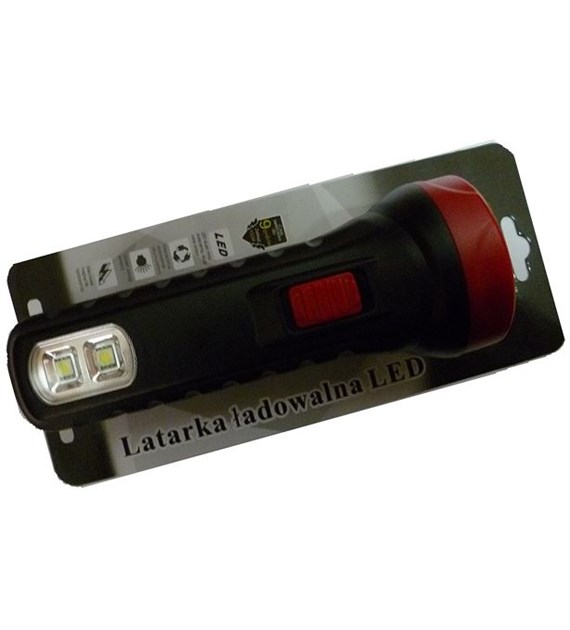 Latarka ładowana LED Energy Light RFL10-2505 z wtyczką uchylną