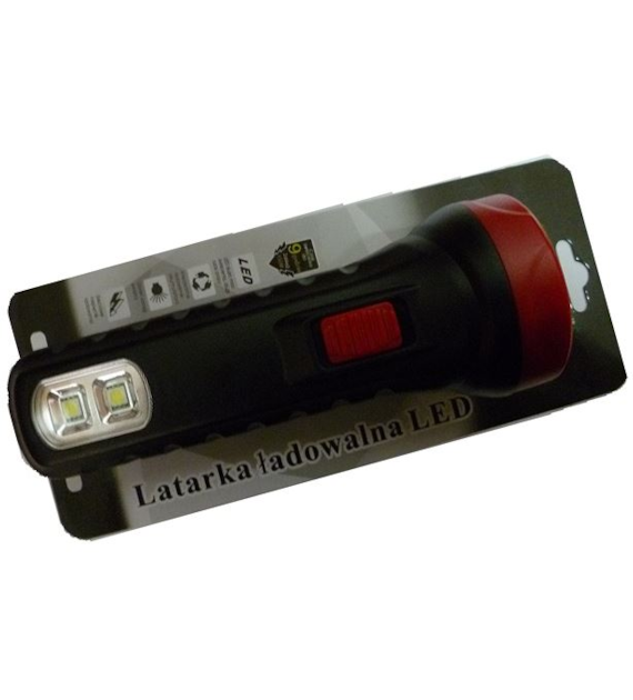 Latarka ładowana LED Energy Light RFL10-2505 z wtyczką uchylną