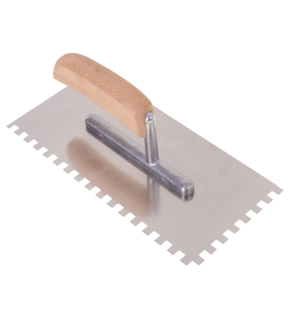 Paca nierdzewna z drewnianym uchwytem 270mm 8x8