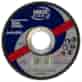 Tarcza INCO metal płaska 125x1,0mm