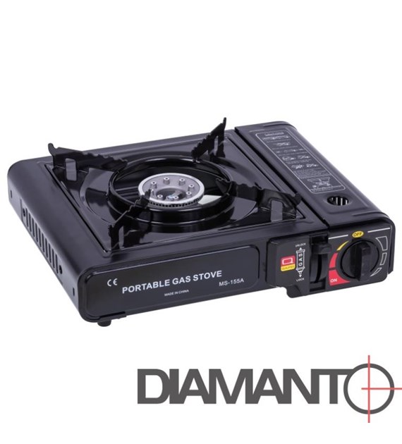 Kuchenka turystyczna gazowa na naboje 220g DIAMANTO