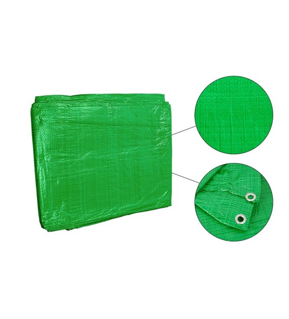 Plandeka zielona 4 x 6m DIAMANTO