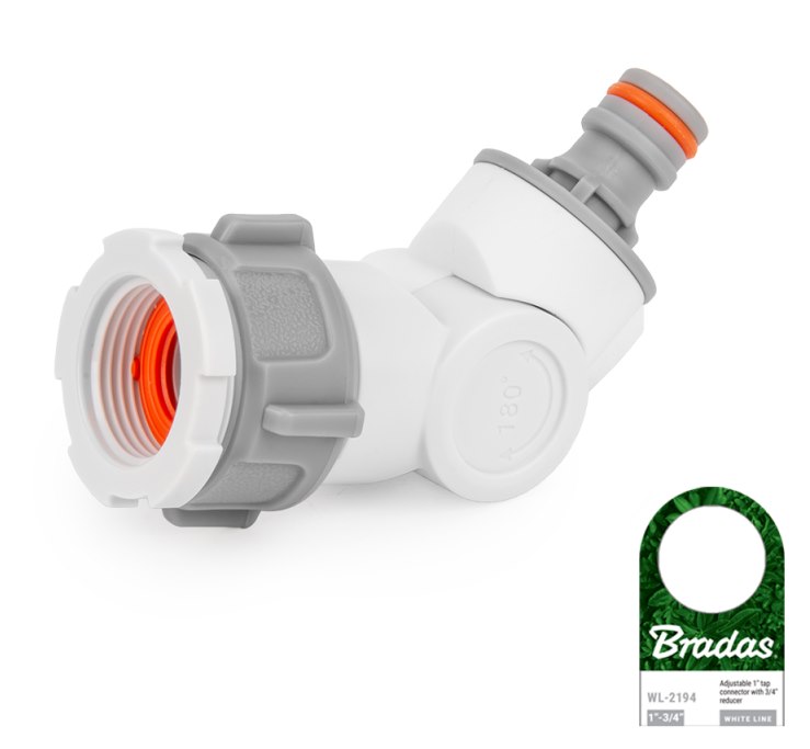 WHITE LINE Przyłącze na kran GW 1 - 3/4  regulowane