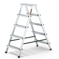 Drabina taboret aluminiowy 5-stopniowy 125kg