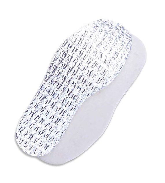 Wkładki do butów filc + aluminium rozm. 42