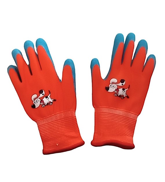 Rękawice ochronne dla dzieci ORANGE rozm. 4