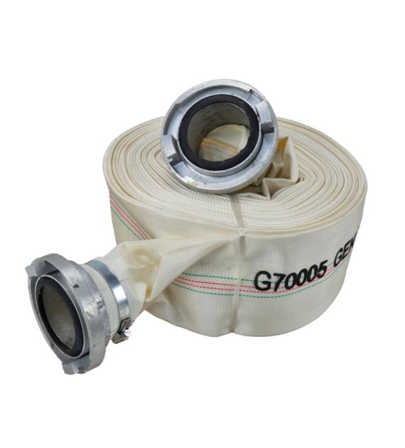 Wąż parciany 3'' 20m 8BAR ze złączkami