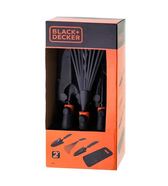 Black&Decker Zestaw narzędzi ogrodniczych 4szt.