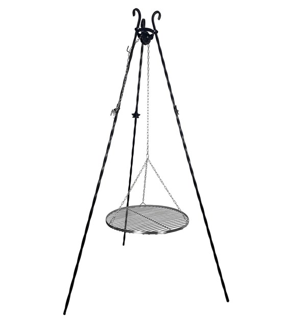 Grill Trójnóg 180/60 cm z rusztem (bez paleniska)