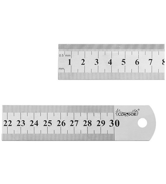 Przymiar liniowy 750 mm stalowy DREL