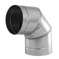 Kolano budowlane 80mm ocynkowane