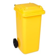 Kosz na śmieci 240L ŻÓŁTY