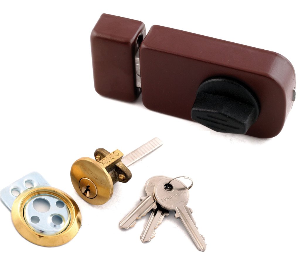 Zamek nawierzchniowy (uniwersalny) + wkładka GRAFIT