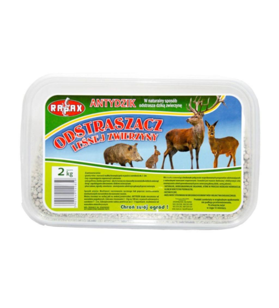 Odstraszcz leśnej zwierzyny ANTYDZIK 2kg RAPAX