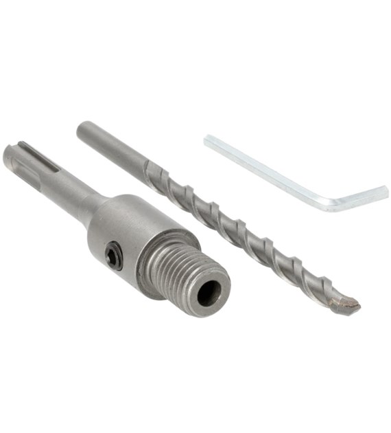 JUFISTO Adapter z wiertłem prowadzącym 120 mm