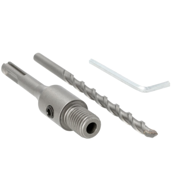 JUFISTO Adapter z wiertłem prowadzącym 120 mm