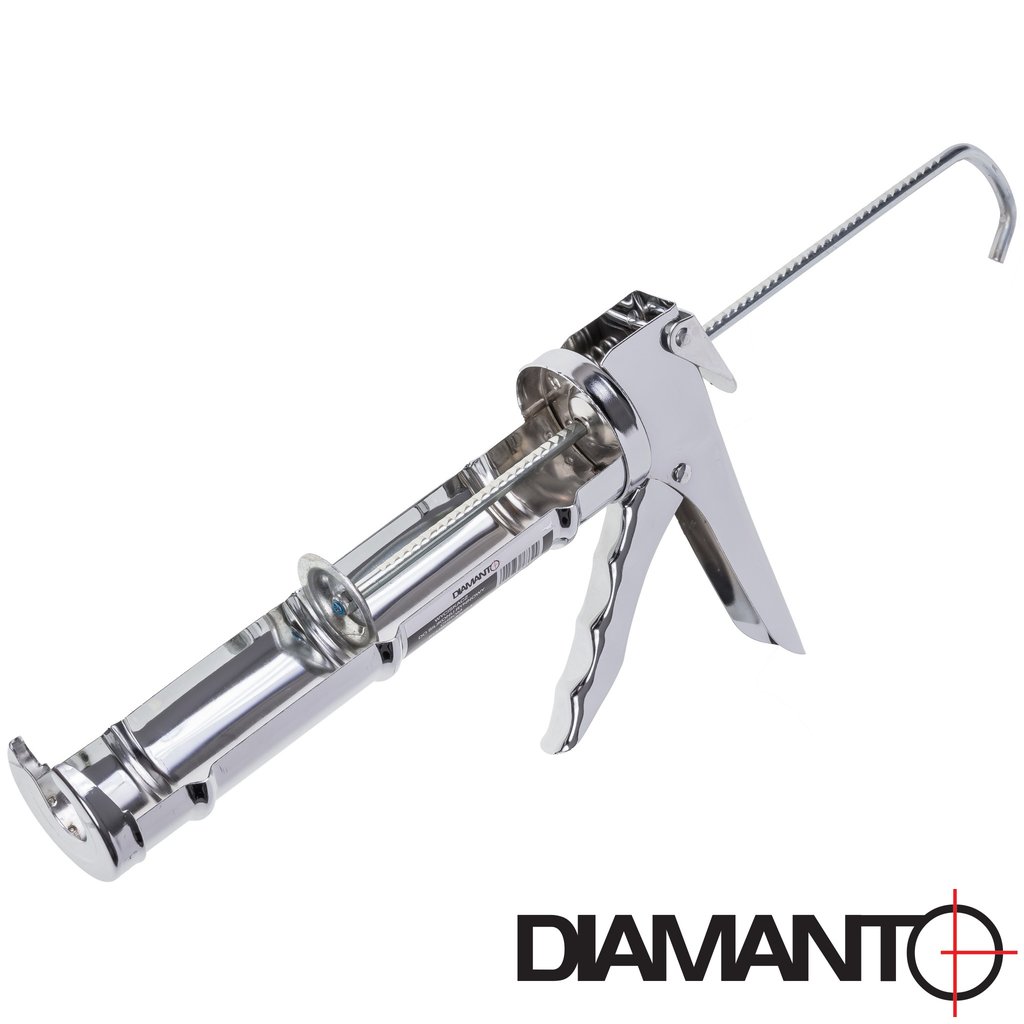 Wyciskacz do silikonu rynnowy CHROM DIAMANTO