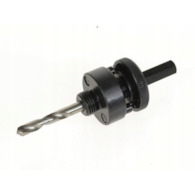 Adapter z wiertłem prowadzącym do otwornic BiMetalowych fi 32 - 152mm chwyt hex