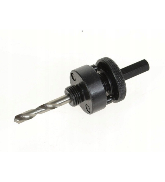 Adapter z wiertłem prowadzącym do otwornic BiMetalowych fi 32 - 152mm chwyt hex