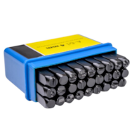 Numeratory literowe 4 mm 27 szt DREL