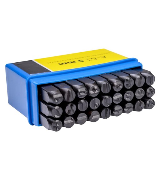 Numeratory literowe 5 mm 27 szt DREL