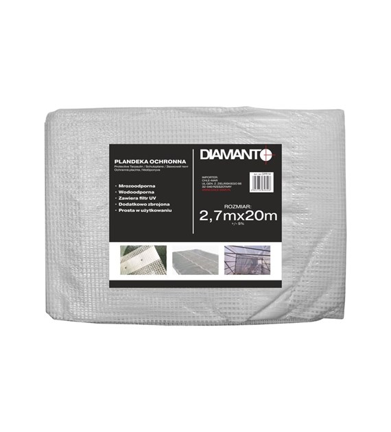 Plandeka na rusztowania 2,7 x 20m DIAMANTO