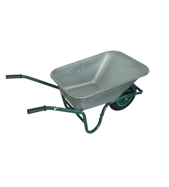 Taczki ogrodowe 100l kosz ocynkowany DIAMANTO