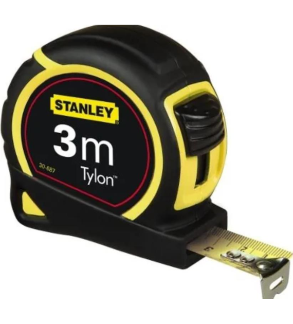 STANLEY Miara TYLON 3m/12,7mm, obudowa z tworzywa