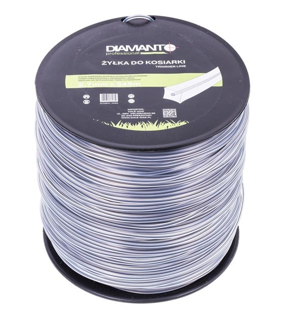 Żyłka do kosiarki z linką na rolce 2,7mm 345m DIAMANTO