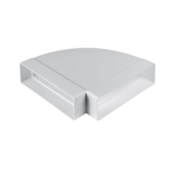 AWENTA Kolano poziome płaskie 90' 75x150mm