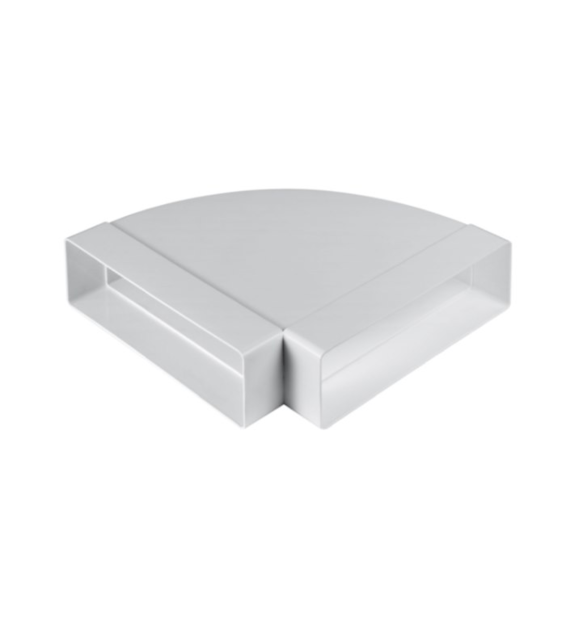 AWENTA Kolano poziome płaskie 90' 75x150mm