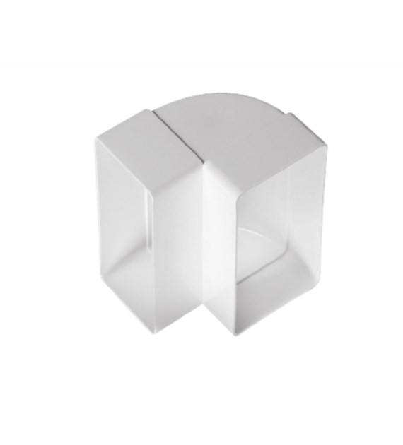 AWENTA Kolano pionowe płaskie 75x150mm