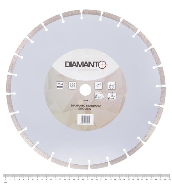 Tarcza diament DIAMANTO STANDARD SEGMENT 350x25,4mm