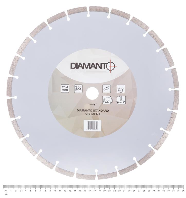 Tarcza diament DIAMANTO STANDARD SEGMENT 350x25,4mm