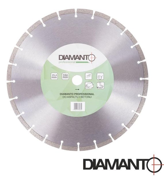 Tarcza diament DIAMANTO PROFESSIONAL 350x25,4mm