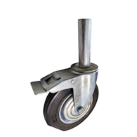 Kółko do rusztowań obrotowe z hamulcem 160 mm DIAMANTO