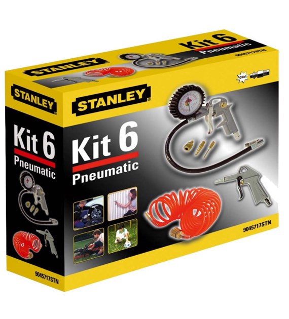 STANLEY Zestaw pneumatyczny 6 szt.