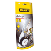 STANLEY Pistolet do pompowania z manometrem plus 3 dysze