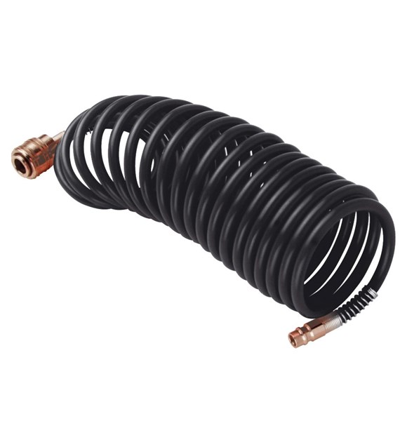 STANLEY Wąż spiralny PE 6x8 (5m), uniwersalne szybkozłącze