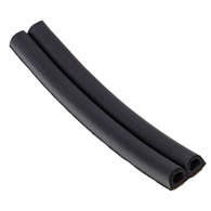 Uszczelka PROFIL  D  9x7,4mm czarna 100m DIAMANTO